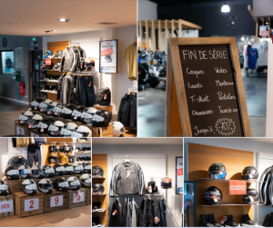 Déstockage équipement du motard chez BMW Motorrad La Rochelle